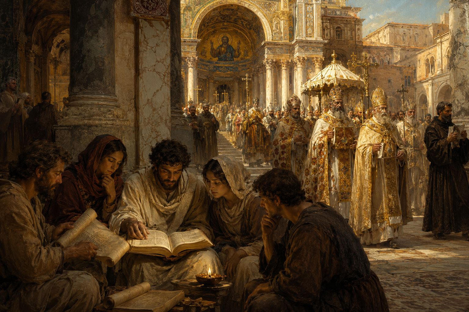 Gnostics and orthodox church